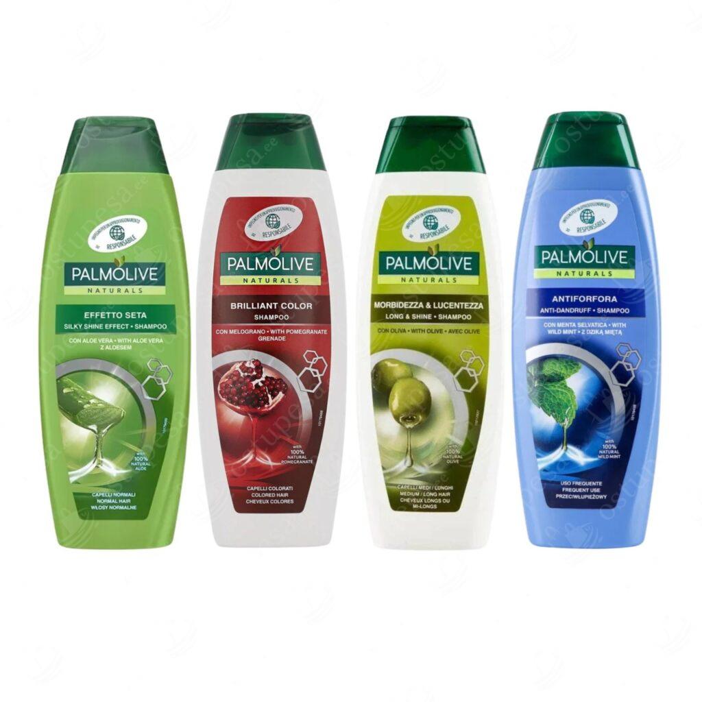Šampoon Palmolive, 350 ml, 4 erinevat komplektis