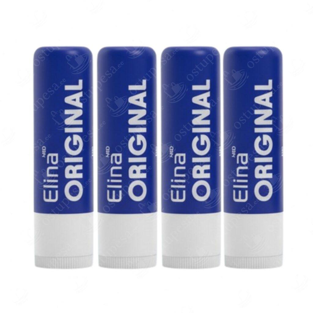 Huulepalsam, Elina, 4 tk komplektis